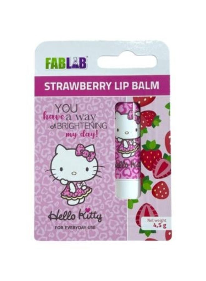 مرطب شفاه هيلو كيتي بالفراولة 4.5 جرام